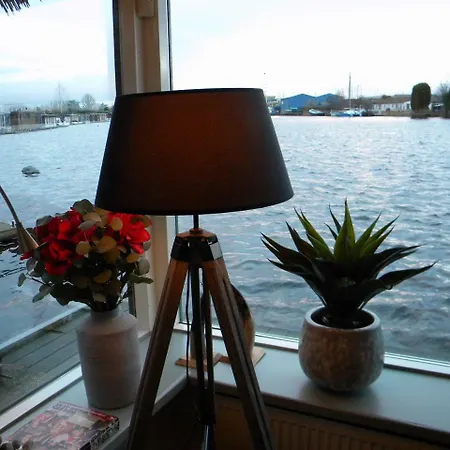 Houseboat At Greater Amsterdam Weesp